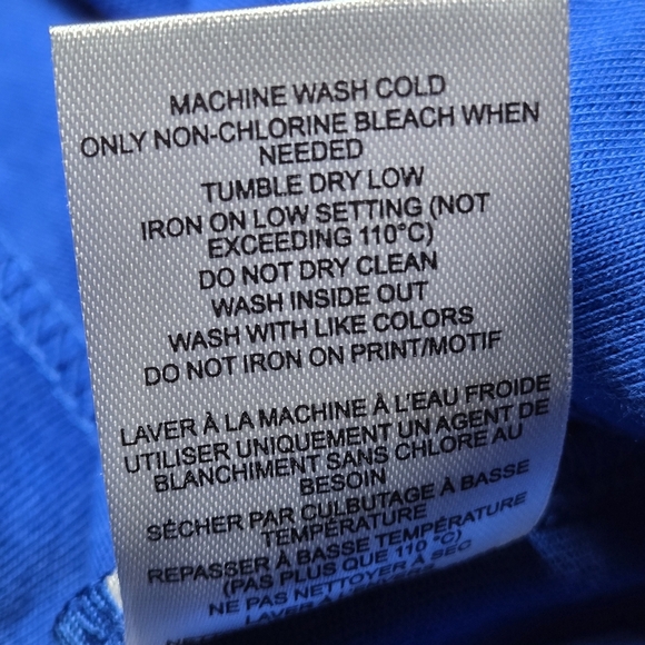 New With Tags Blue Jays Men's Blue Medium 💯 Cotton T-Shirt - Picture 10 of 11